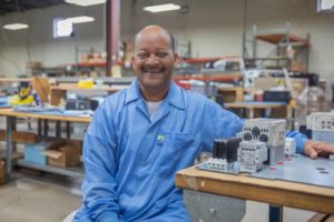 A picture of Electro Soft Inc. Founder James Wallace on the production floor. Electro Soft Inc. was named to The Philadelphia Business Journal’s list of the Largest Family-Owned Businesses in Greater Philadelphia.